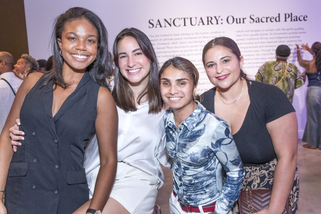 Members at Sanctuary opening.