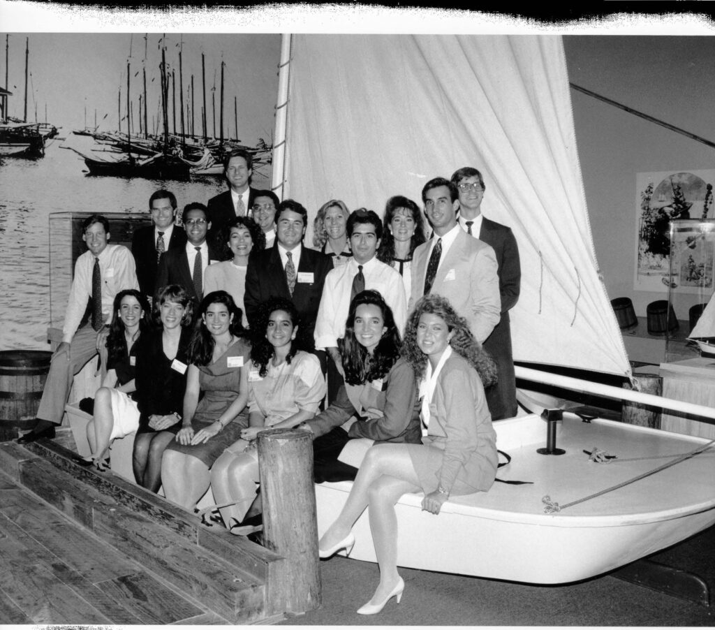 First board of the Tropees, HM's first young professionals' group.